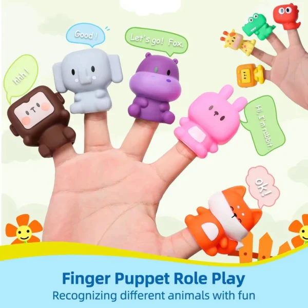 nummerierter tier zug set 1 9 – pädagogisches stapel & sortierspiel für kleinkinder