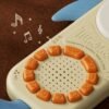 Baby Handy Spielzeug Wal – Doppelseitig mit Musik, Licht, Aufnahme & Zahlen für Kleinkinder ab 18 Monaten