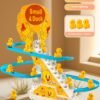Enten-Klettertreppe mit Musik & LED-Licht - Interaktives Lernspielzeug für Kinder ab 3 Jahren
