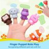 Zahlenzug Spielzeug Kinder ab 2 Jahre – Lernspielzeug mit Zahlen 1–9, Tierfiguren & Steckspiel – Motorikspielzeug Kleinkind, Ziehzug Baby, Montessori Geschenk 2 3 4 5 Jahre